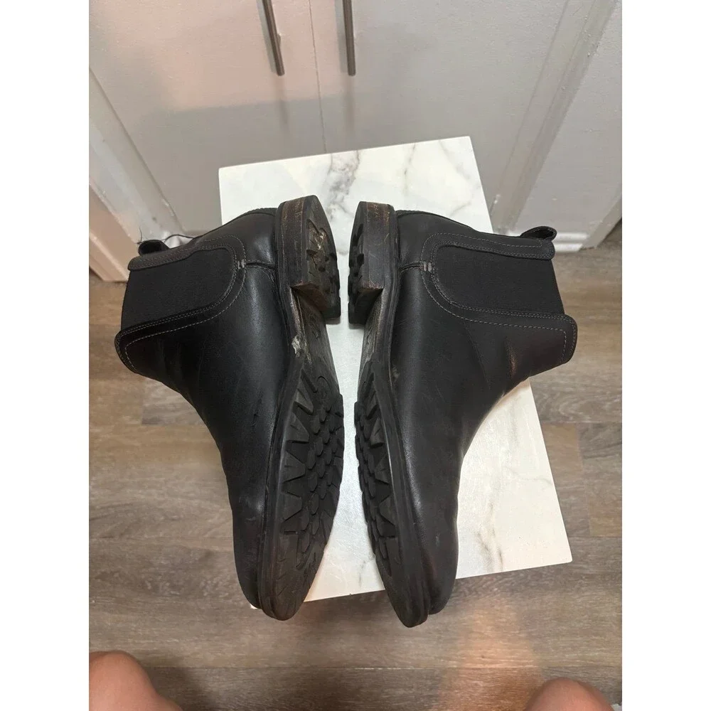 Cole Haan Warner Grand Boots Mens Size 10 Black Water Resistant Leather
